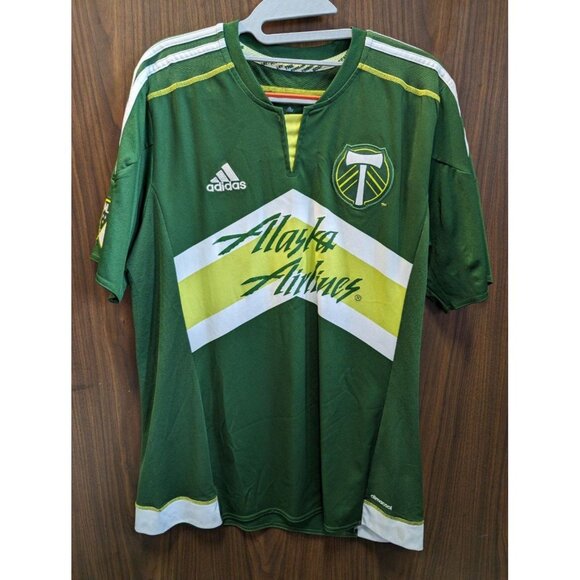 Portland Timbers Jersey Mens M 2015 soccer Adidas - Picture 1 of 5